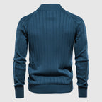Cardigan zippé homme, fermeture éclair intégrale, du S au XL