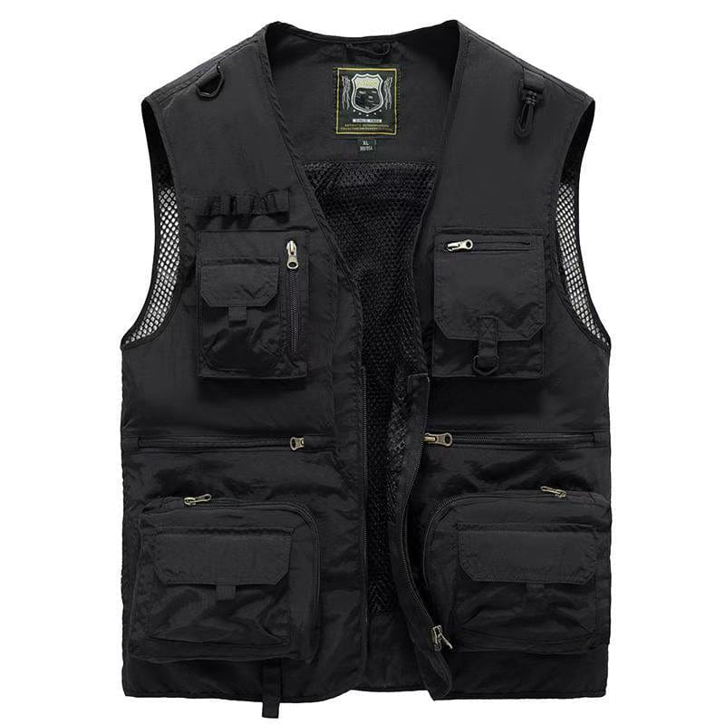 Gilet sans manches homme multipoches pour l'été, cinq coloris