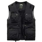 Gilet sans manches homme multipoches pour l'été, cinq coloris