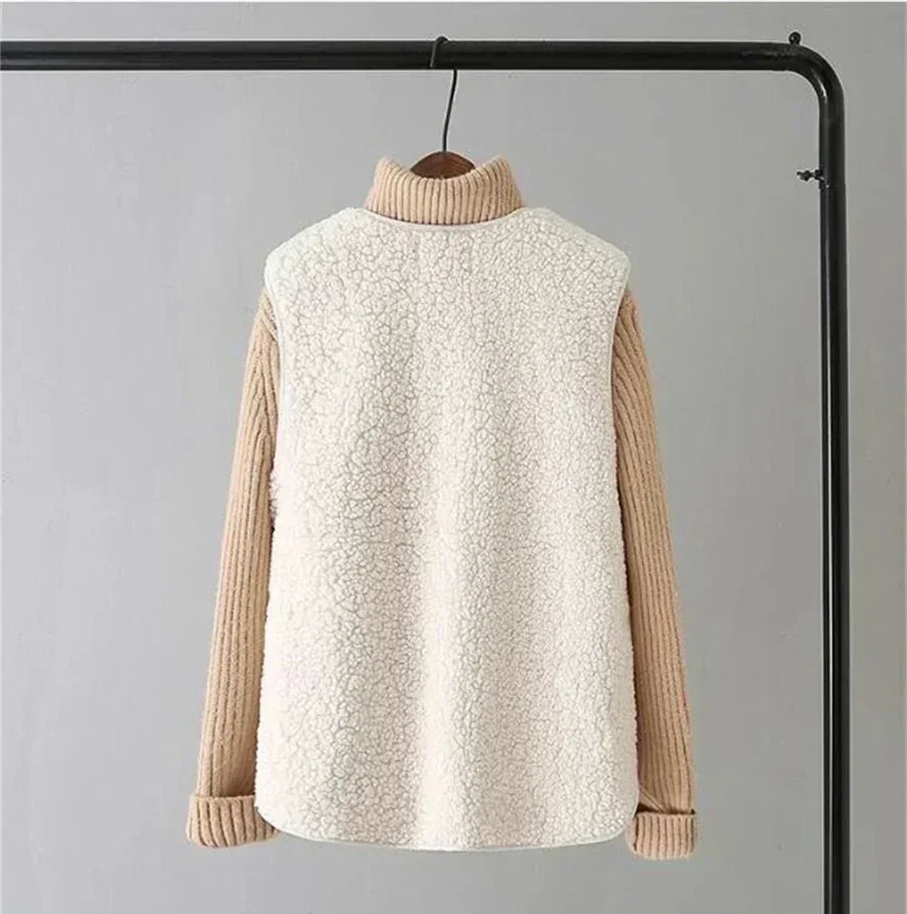 Gilet sans manches femme chaud, trois coloris, du XS au 3XL