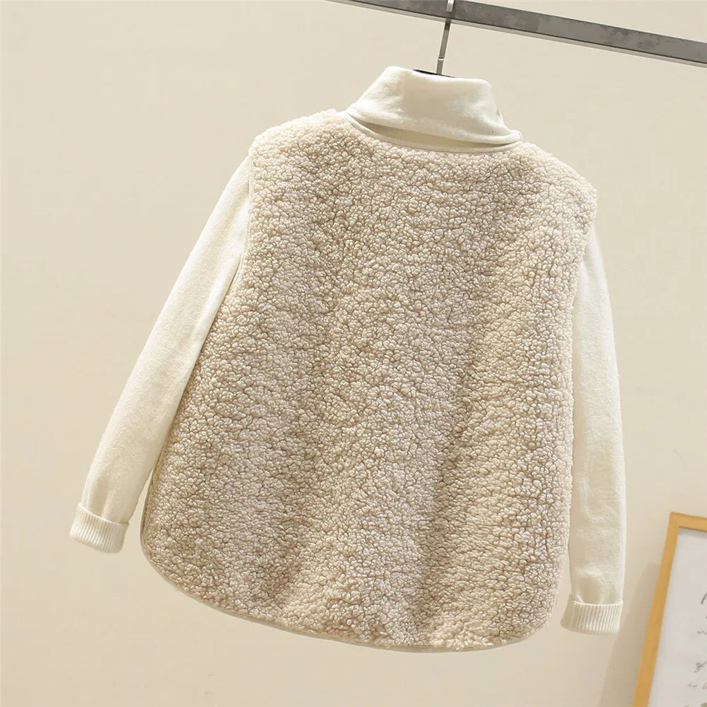 Gilet sans manches femme chaud, trois coloris, du XS au 3XL