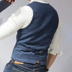 Gilet homme coupe ajustée, sept coloris, du XS au 3XL