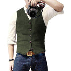 Gilet homme coupe ajustée, sept coloris, du XS au 3XL, vert