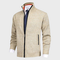 Gilet zippé homme, six coloris, du M au 3XL, beige