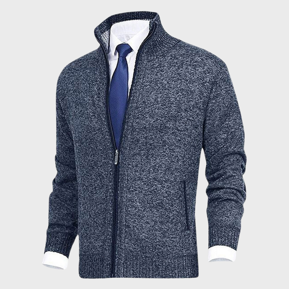 Gilet zippé homme, six coloris, du M au 3XL, bleu marine