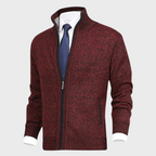 Gilet zippé homme, six coloris, du M au 3XL, rouge