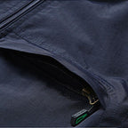Veste légère homme zippée pour l'été, protection UV