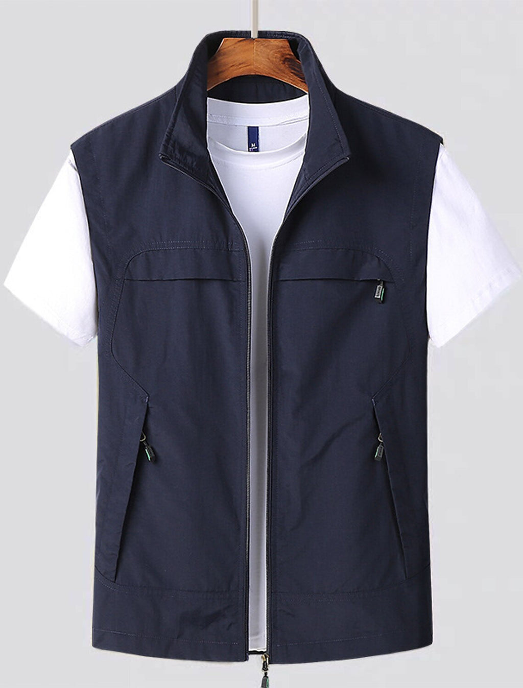 Gilet homme léger à séchage rapide, manches courtes, M au 7XL