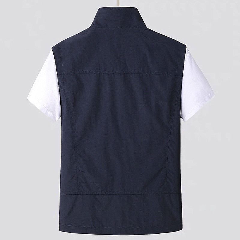 Gilet homme léger à séchage rapide, manches courtes, M au 7XL