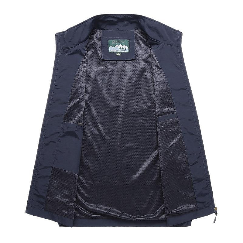 Gilet homme léger à séchage rapide, manches courtes, M au 7XL