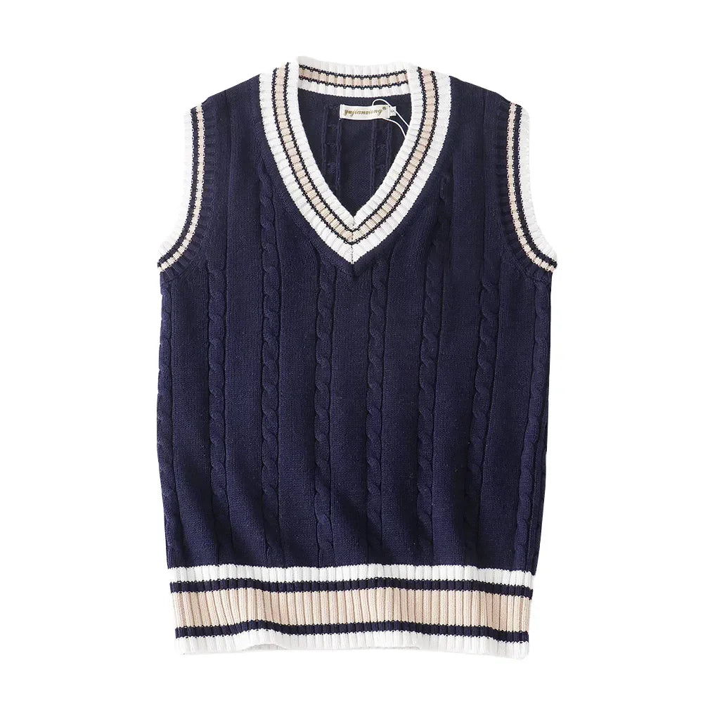 Gilet sans manches homme col V, coupe ajustée, du XS au 5XL, bleu