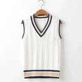 Gilet sans manches homme col V, coupe ajustée, du XS au 5XL, blanc