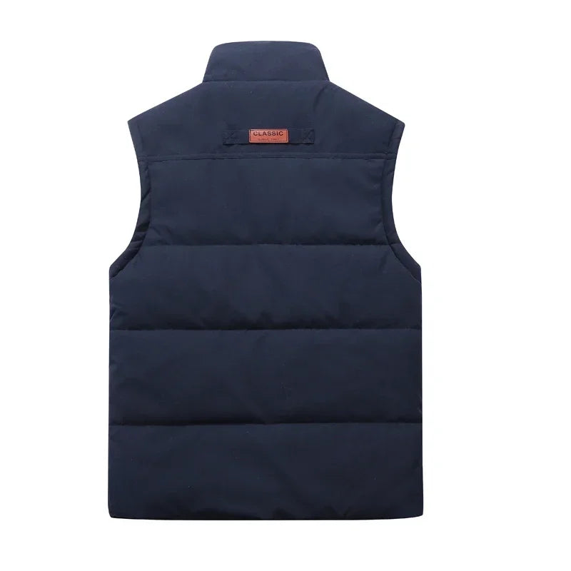 Gilet sans manches homme zippé à poches, du S au 3XL