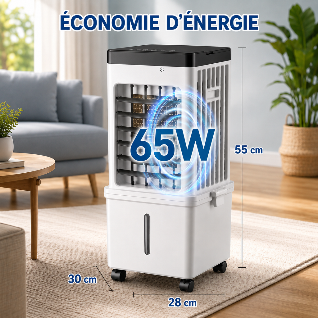 Climatiseur portable sans installation à la fenêtre