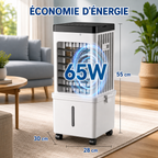 Climatiseur portable sans installation à la fenêtre