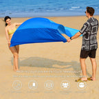 Couverture de plage imperméable anti-sable, deux grands formats