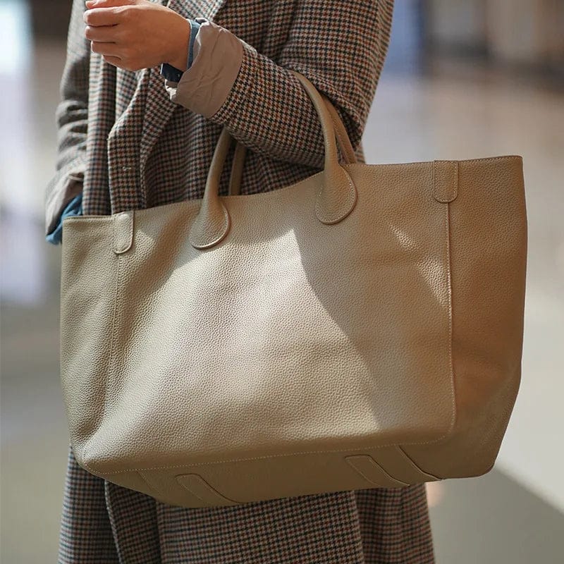 Grand sac cabas femme 54 cm pour ordinateur portable, six coloris