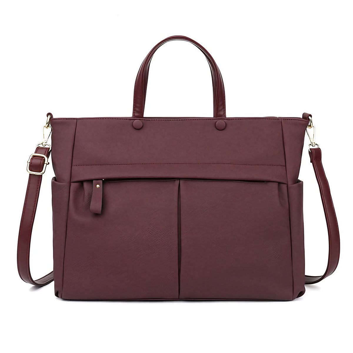 Sac cabas femme grand format, ordinateur 14 pouces, passe-trolley