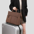 Sac cabas femme grand format, ordinateur 14 pouces, passe-trolley