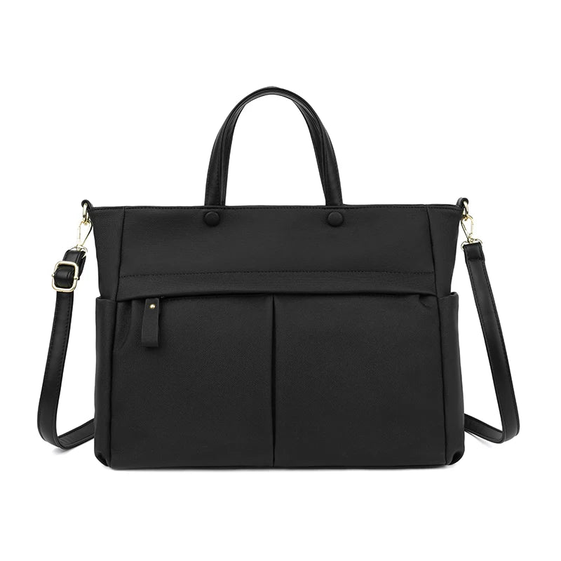 Sac cabas femme grand format, ordinateur 14 pouces, passe-trolley