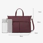 Sac cabas femme grand format, ordinateur 14 pouces, passe-trolley