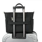 Sac cabas femme grand format, ordinateur 14 pouces, passe-trolley