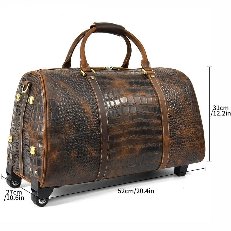 Sac de voyage homme rigide, avec ou sans roulettes, trois formes
