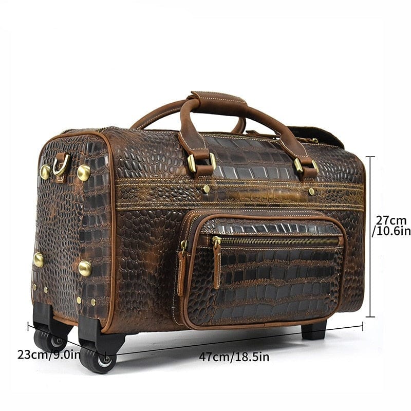 Sac de voyage homme rigide, avec ou sans roulettes, trois formes