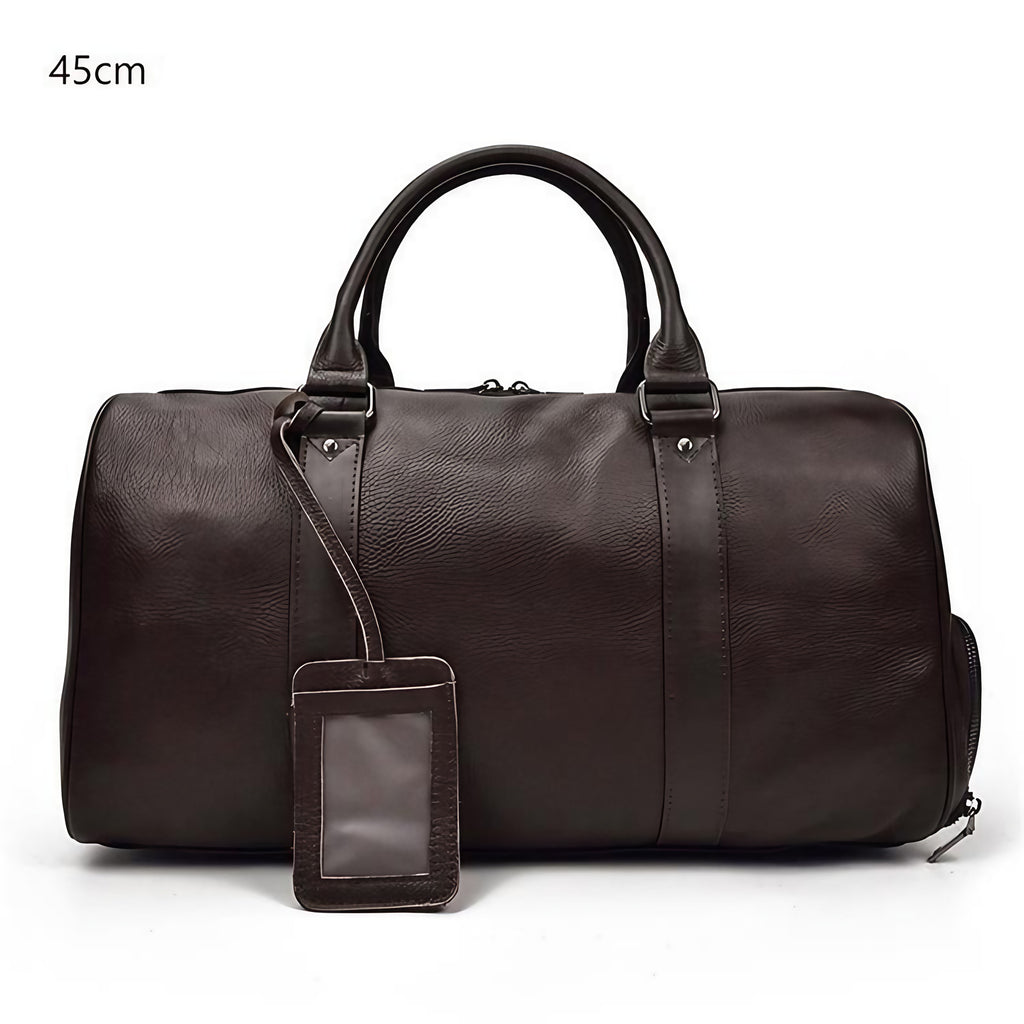 Sac de voyage femme, 45 ou 55 cm, marron ou noir, marron, 45 cm