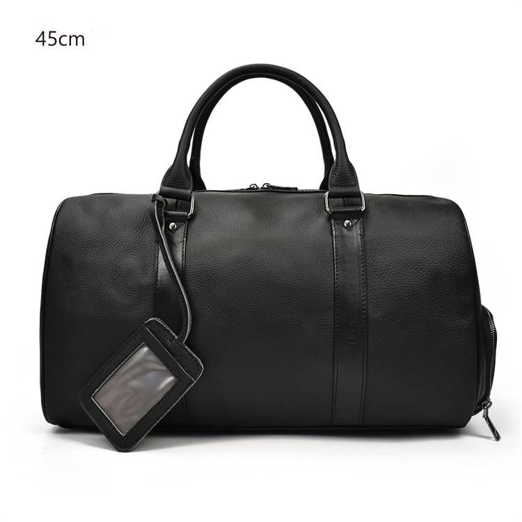 Sac de voyage femme, 45 ou 55 cm, marron ou noir, noir, 45 cm