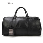 Sac de voyage femme, 45 ou 55 cm, marron ou noir, noir, 55 cm