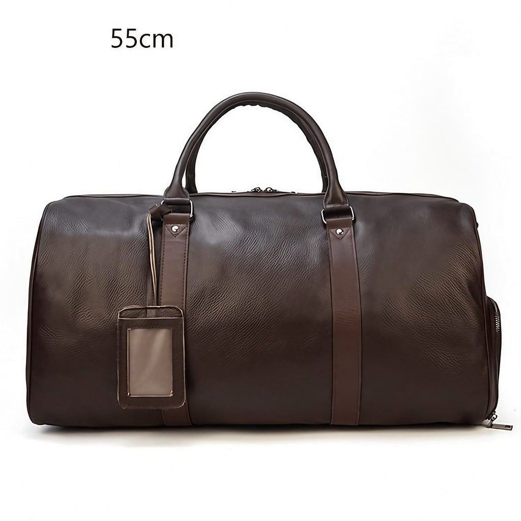 Sac de voyage femme, 45 ou 55 cm, marron ou noir, marron, 55 cm