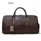 Sac de voyage femme, 45 ou 55 cm, marron ou noir, marron, 55 cm