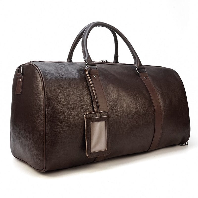 Sac de voyage femme, 45 ou 55 cm, marron ou noir