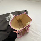 Grand sac de plage femme pliable, forme évasée, trois coloris
