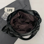 Grand sac à main femme en cuir souple, format A4 et ordinateur