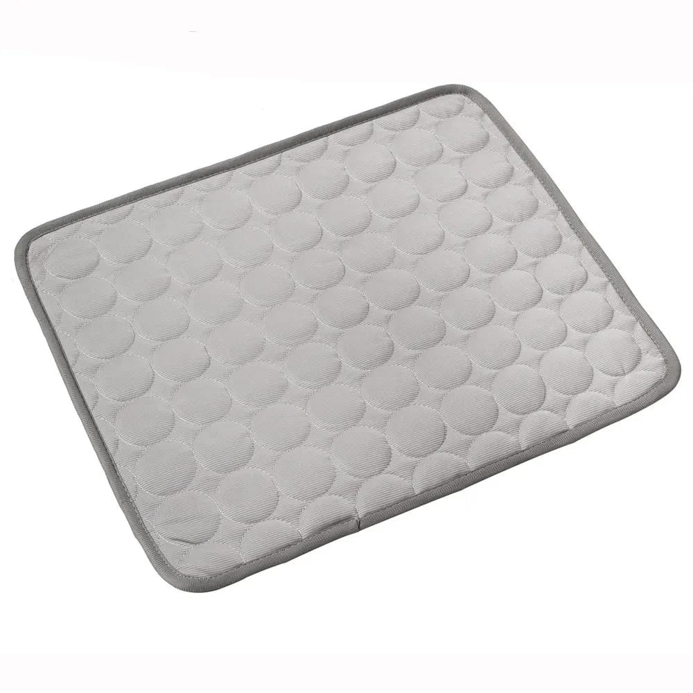 Tapis rafraîchissant pour chat sans électricité, trois tailles, gris