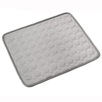 Tapis rafraîchissant pour chat sans électricité, trois tailles, gris