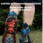 Guêtres de randonnée courtes anti-sable, 180 g la paire