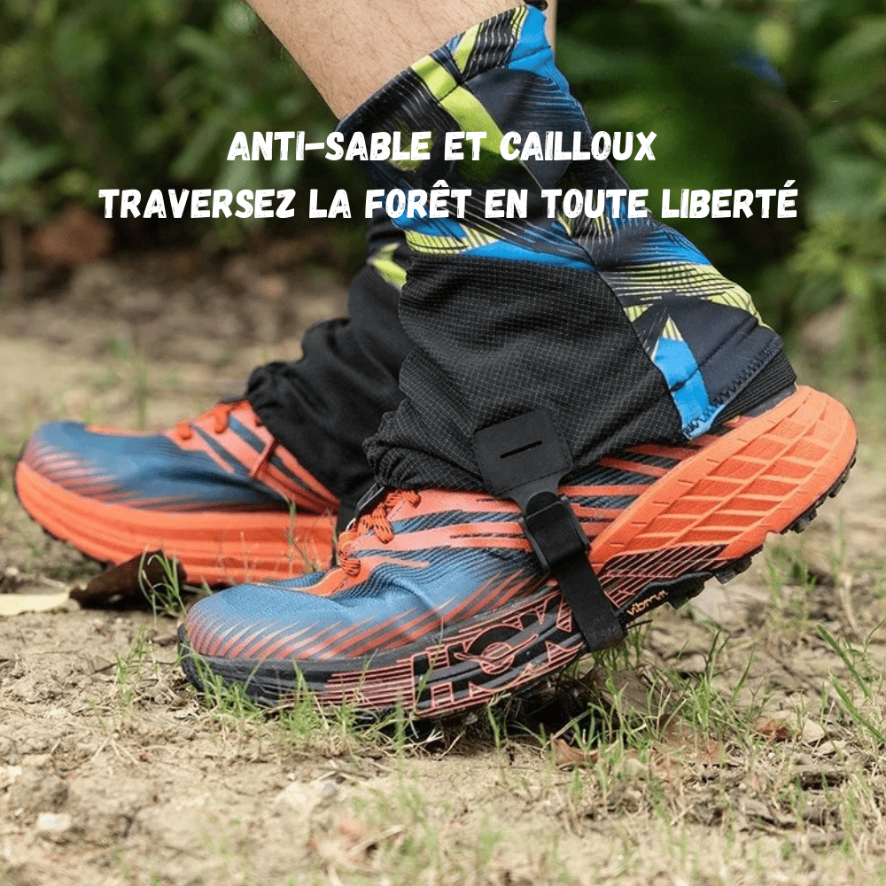 Guêtres de randonnée courtes anti-sable, 180 g la paire