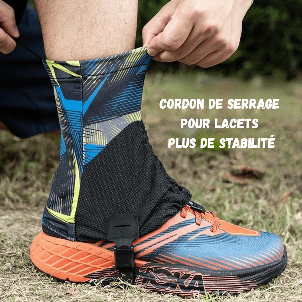Guêtres de randonnée courtes anti-sable, 180 g la paire
