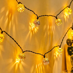 Guirlande solaire à motifs orientaux, étanche, pour l'extérieur