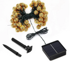 Guirlande solaire à motifs orientaux, étanche, pour l'extérieur