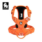 Harnais chien réglable à boucles, du XS au XL, nombreux coloris, orange 2