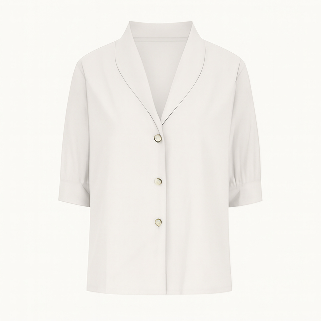 Haut femme à manches longues, six coloris, du S au 3XL, blanc