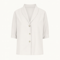 Haut femme à manches longues, six coloris, du S au 3XL, blanc