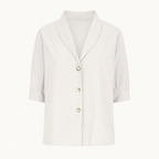 Haut femme à manches longues, six coloris, du S au 3XL, blanc