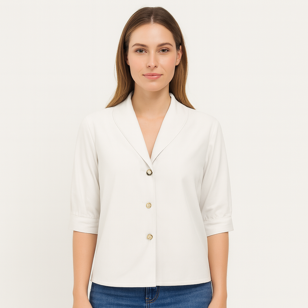 Haut femme à manches longues, six coloris, du S au 3XL