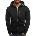 Sweat à capuche homme, six coloris, du XS au 4XL, noir