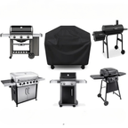 Housse de barbecue imperméable en toile Oxford